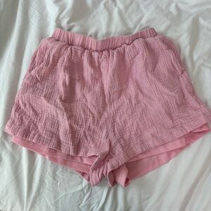 Princess Polly Mateo Shorts Pink (4)